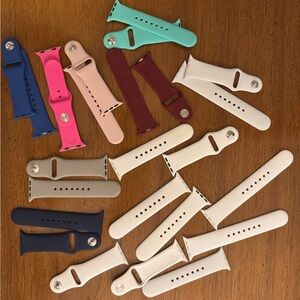 Colorful Apple Watch Bands Set